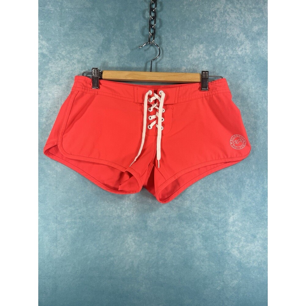 Y2K VTG Billabong Bottom Women’s Board Shorts Drawstring Back Pocket Surf - Picture 2 of 6